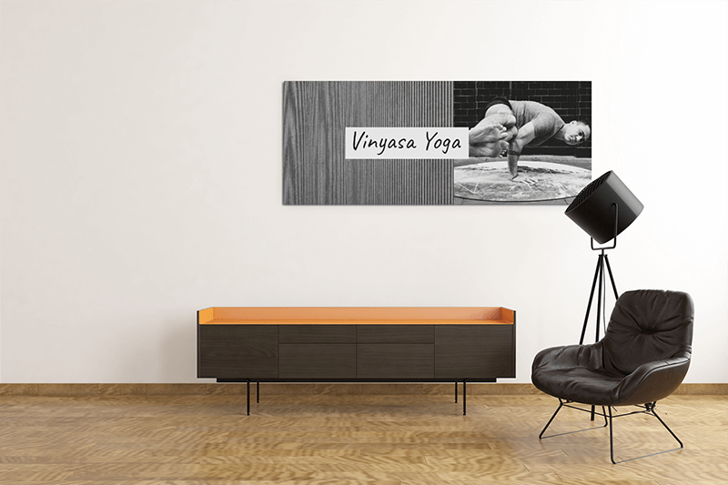 Modern Mockup Of An Art Print With Some Minimalistic Furniture 2539 El1