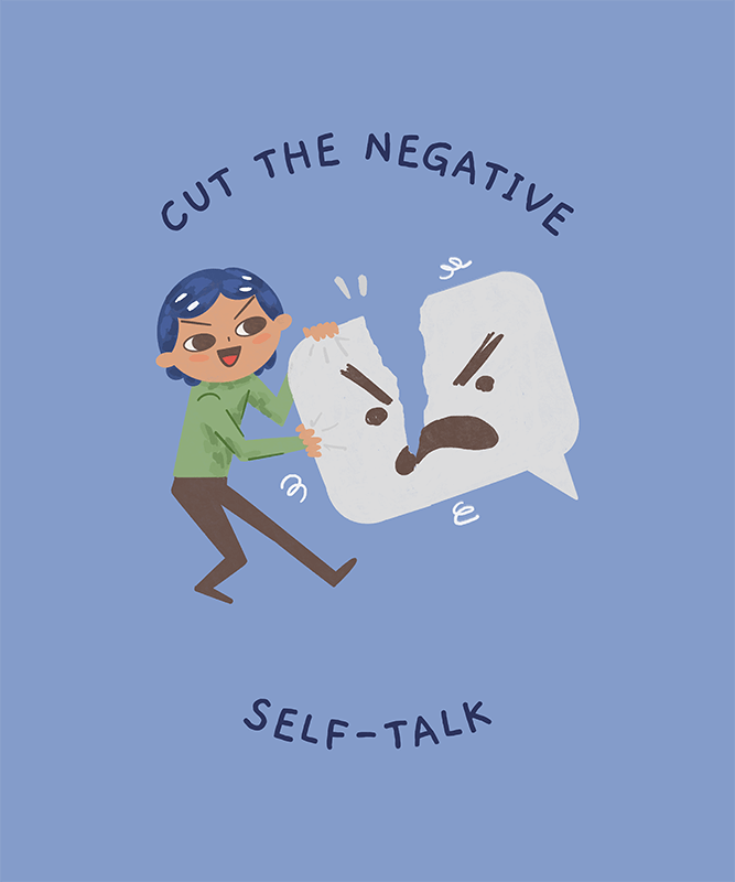 T Shirt Design Generator Featuring A Quote And An Illustration For Mental Health