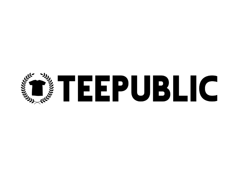 The Teepublic Logo In A White Background As Part Of The 15 Best Print On Demand Websites For 2024.png