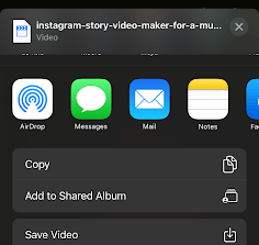Save Video On Phone