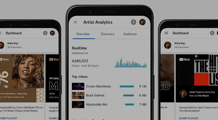 Youtube Analytics-Music Platforms