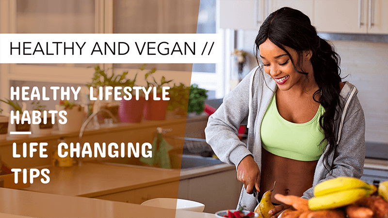 Simple Youtube Thumbnail Design Template For Healthy Lifestyle Vlogs