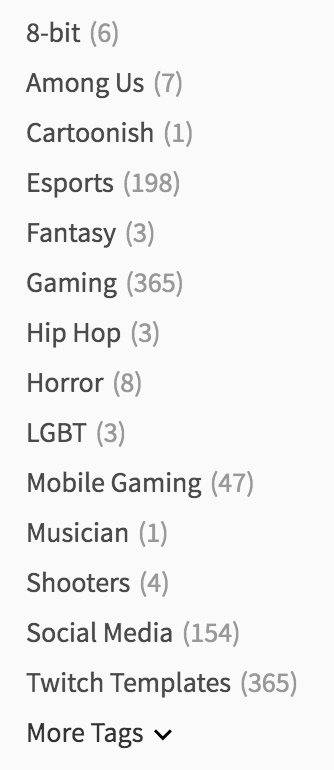 Gaming Tags