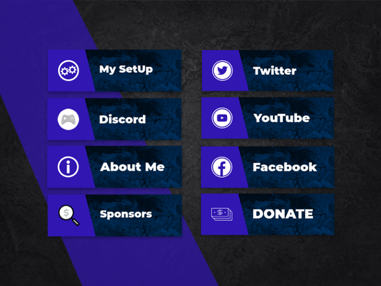 how to make twitch panels