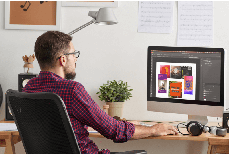 mockup-of-a-musician-using-an-imac