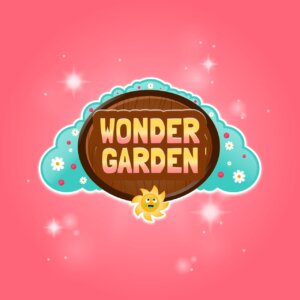 Logo For A Gardening Mobile Game and representing shape as a element of design