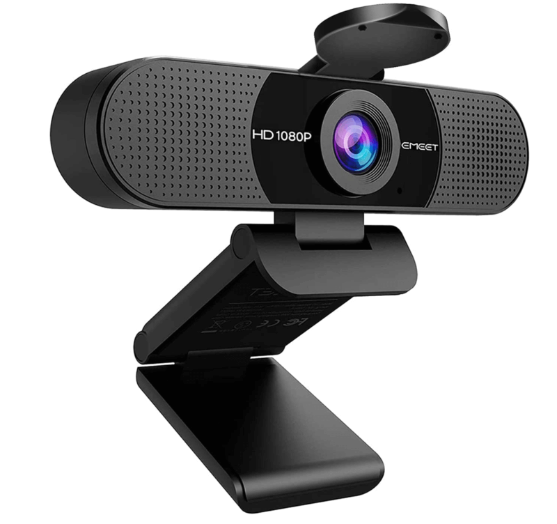 1080P Webcam with Microphone, EMEET C960 Web Camera