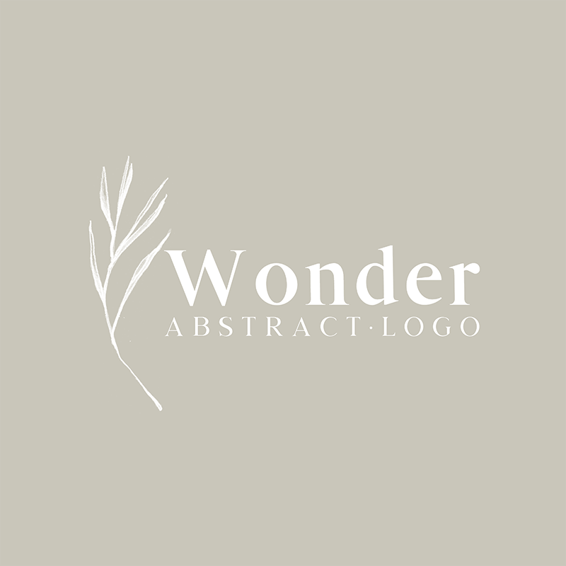 Abstract Logo Generator With Nature Elements