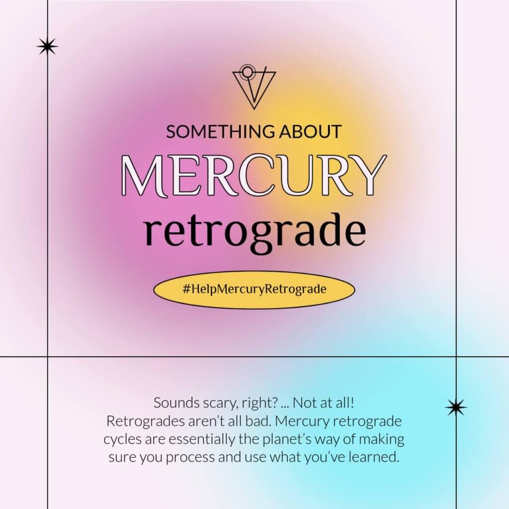 Astrology Themed Instagram Post Design Template With A Gradient Background 4700 Easy Resize.com
