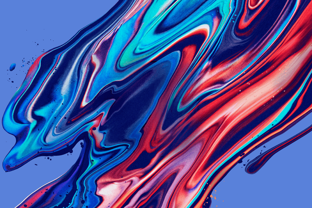 Edm Album Cover Creator Featuring Abstract Fluid Texture