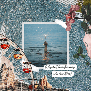 Instagram Post Maker Featuring A Scrapbook Design Ft