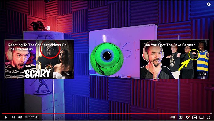 Jacksepticeye Endcards