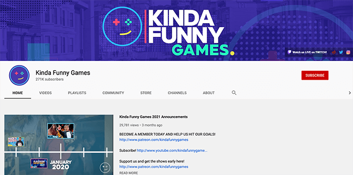 Kinda Funny Games Branding