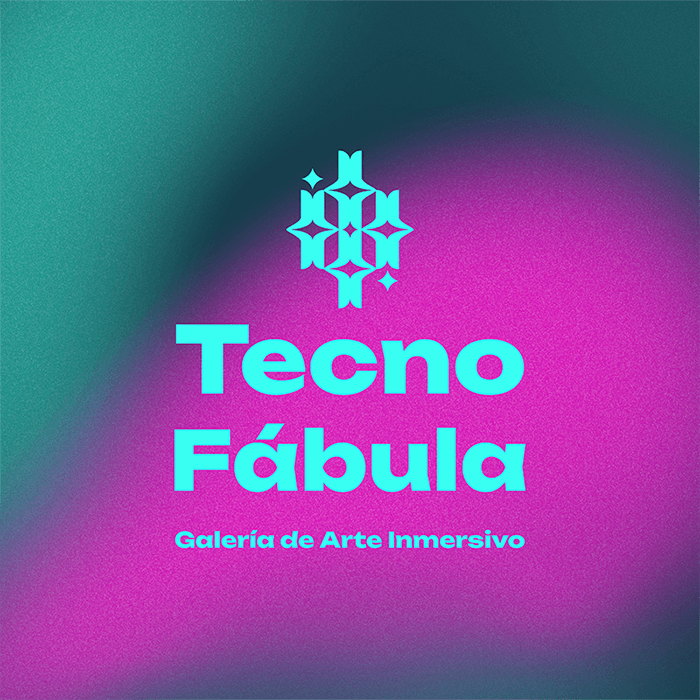 Immersive Art Gallery Logo Creator Featuring A Grainy Background