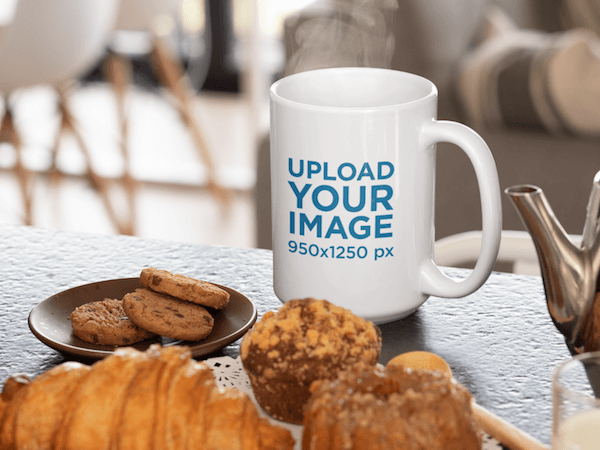 Mug Cookies Free Mockups