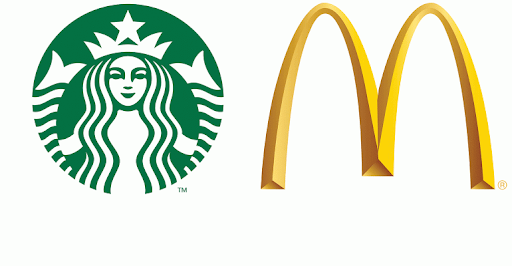 Starbucks Mcdonalds