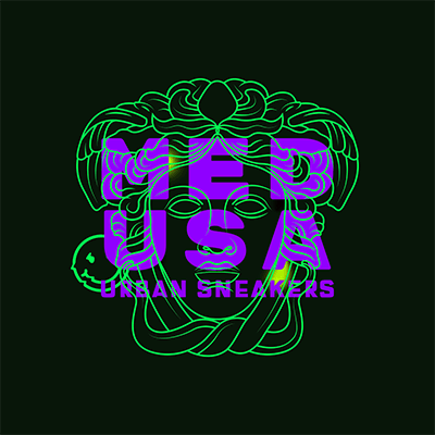 High End Logo Maker For A Streetwear Brand Featuring A Medusa Graphic