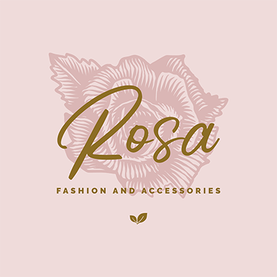 Illustrated Logo Creator Featuring A Rose Clipart