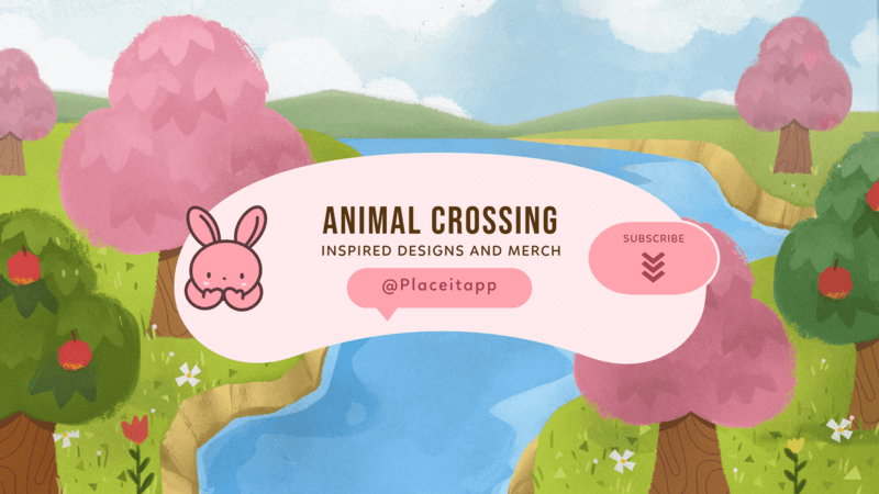Use These Animal Crossing Designs to Promote Your Channel