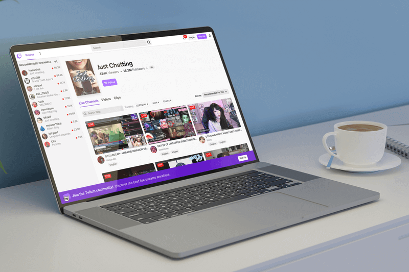 9 Tips for a Successful Just Chatting Twitch Stream - Placeit Blog