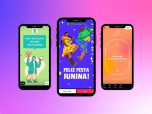 3 phones showing a battle among Youtube Shorts Vs. Tik Tok Vs. Reels