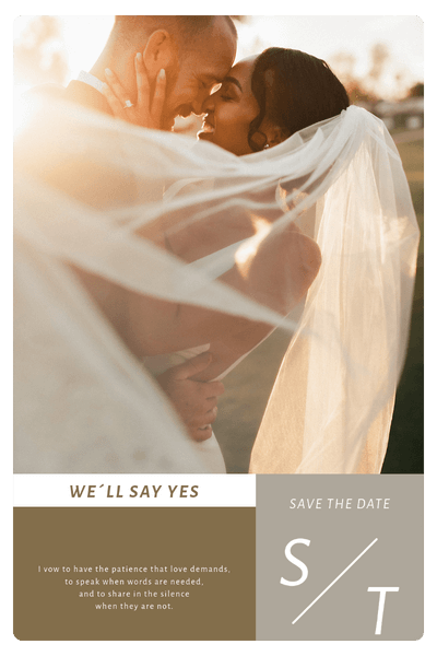 Instagram Story Design Template With A Wedding Theme And A Quote