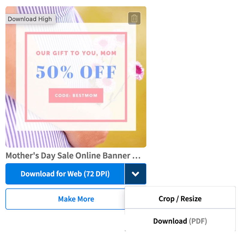 Download Mothers Day Card