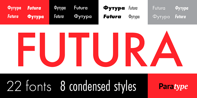 Futura fontti