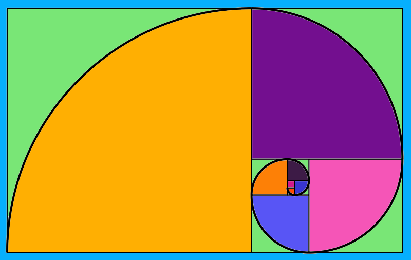 fibonacci spiral design