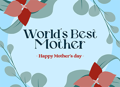 Greeting Card Design Generator With A Message For Mother S Day