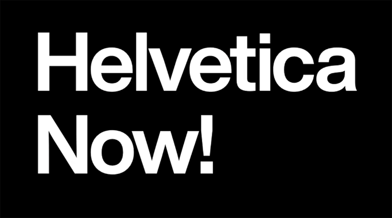 Helvetica Now