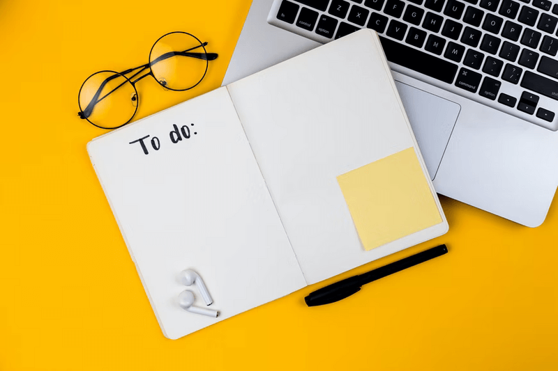 Create A To Do List Of Tasks