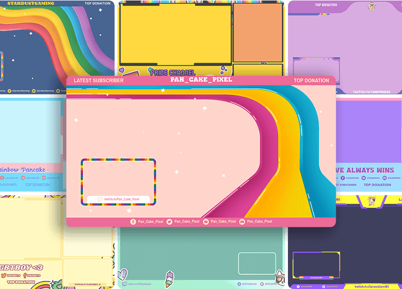 Twitch Overlay Templates For Pride