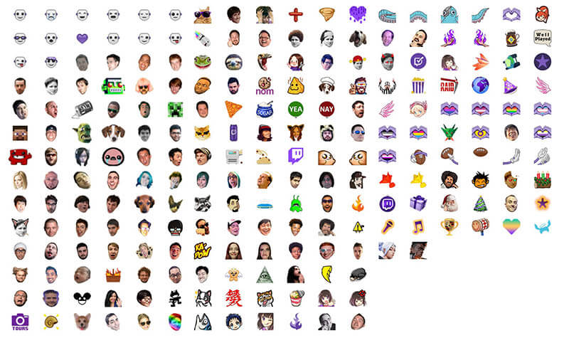 Twitch Global Emotes List Emojipedia