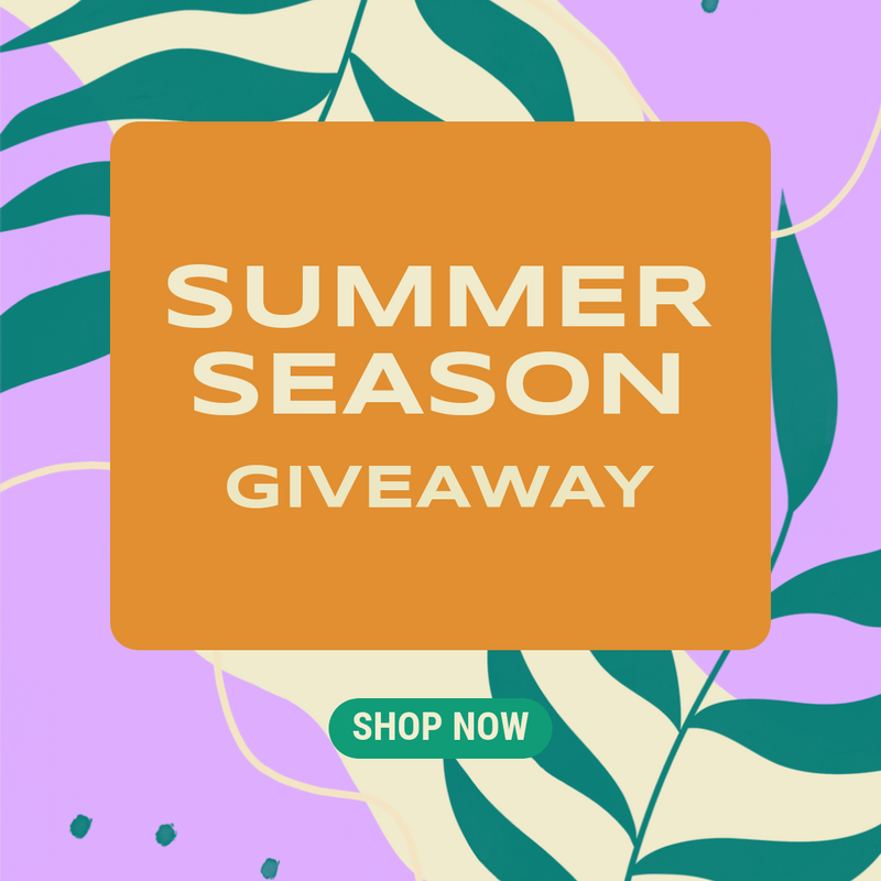 Abstract Ad Banner Generator For A Summer Giveaway