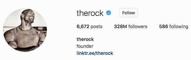 The Rock Instagram