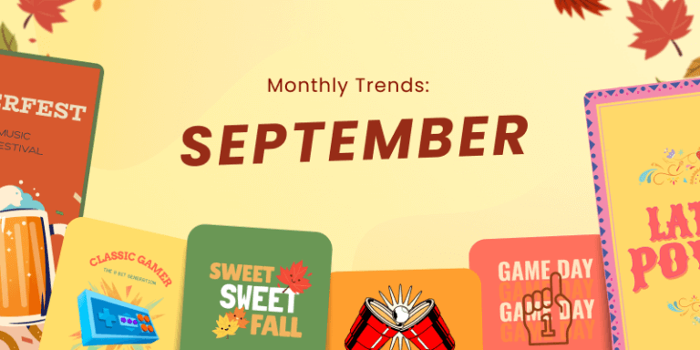 September Trends Banner