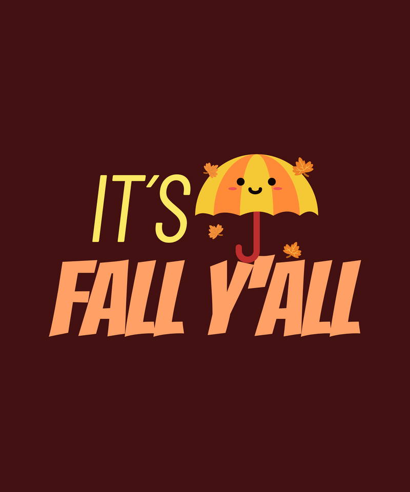 Cute T Shirt Design Generator With A Fall Theme