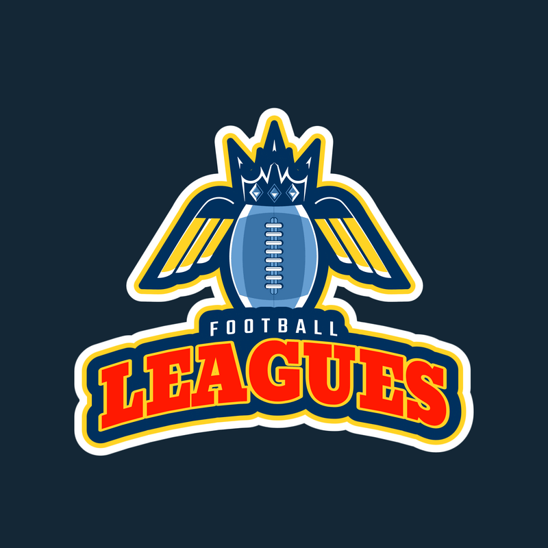 Sports Logo Maker For A Football League