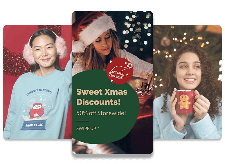 Christmas And Holiday Sales Templates