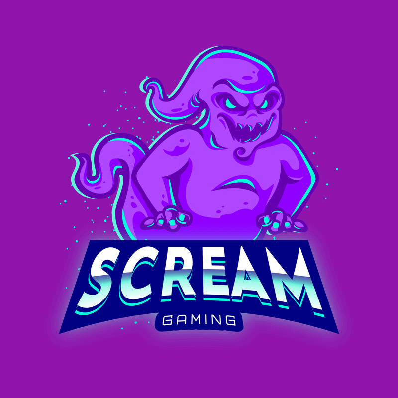 Gaming Logo Generator Featuring An Evil Ghost Graphic