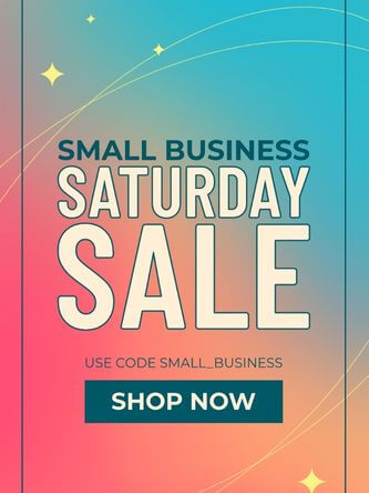 Instagram Story Maker Featuring Small Business Saturday Deals