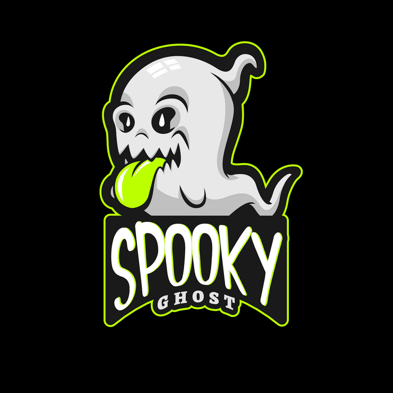 Spooky Logo Maker With A Cool Ghost Graphic