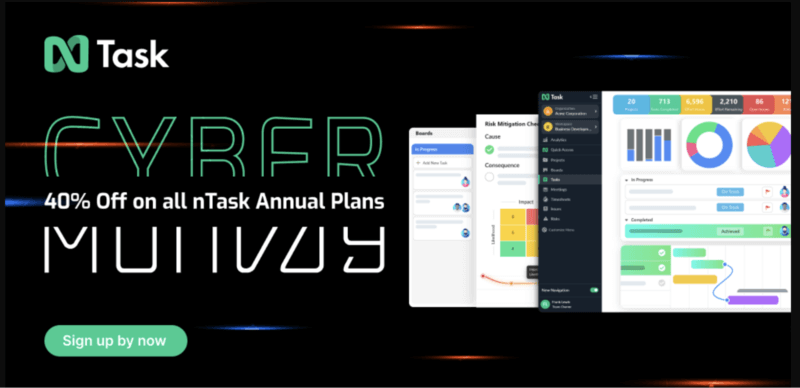 Ntask Cyber Monday Deals