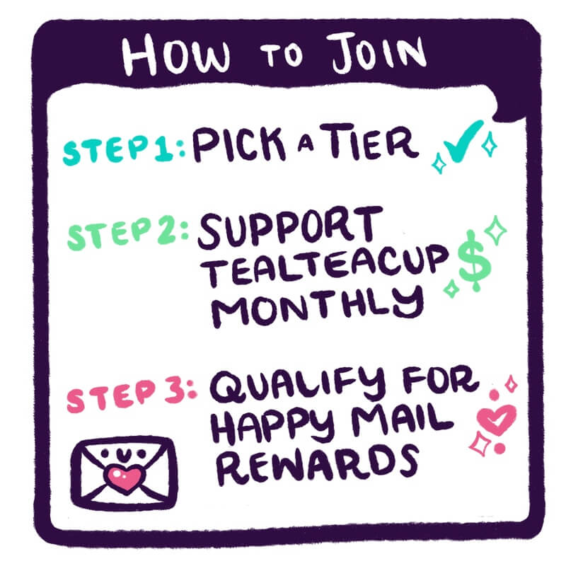 Tealteacup How To Join On Patreon