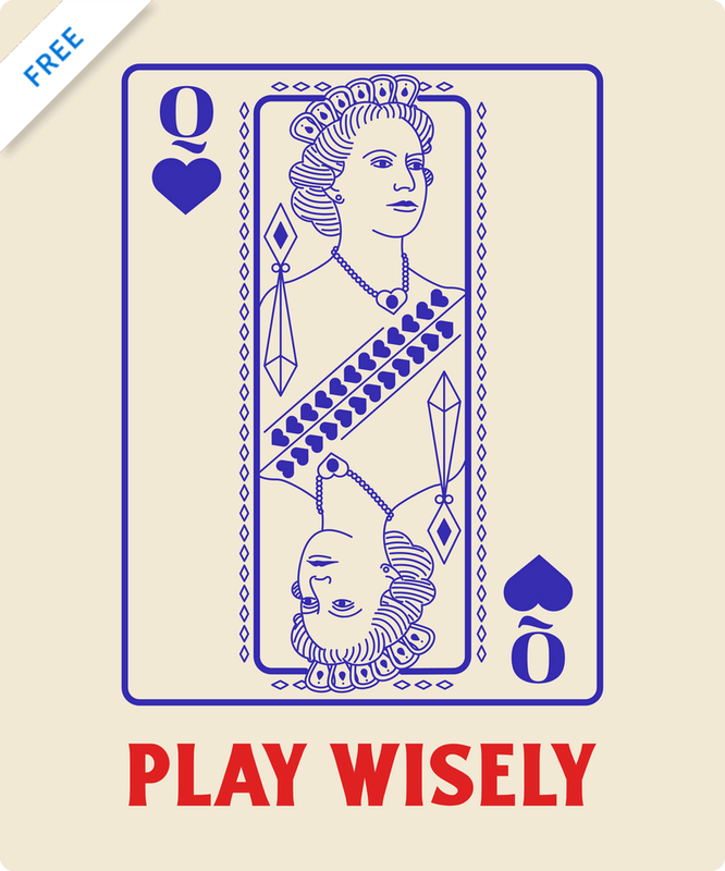 Royalty Themed T Shirt Design Template Featuring A Queen Elizabeth Card