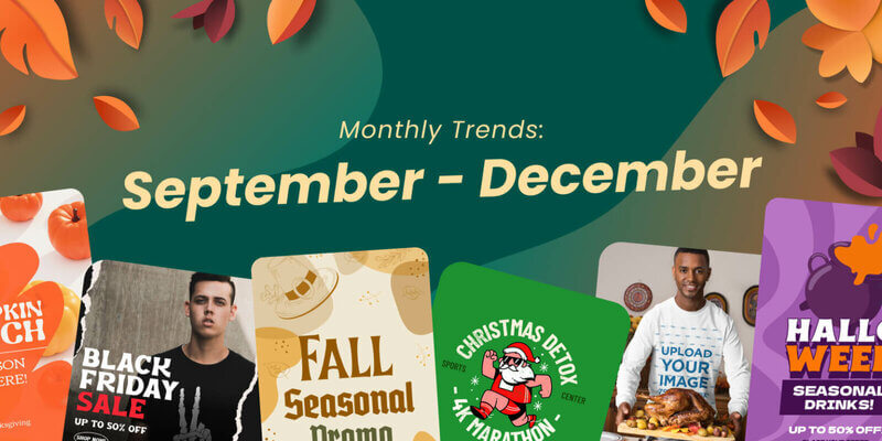 September to December - holiday trends images