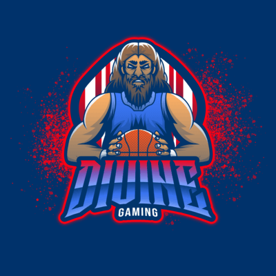 Logo Ma Ker For A Sports Team League Featuring Jesus Christ With A Basketball Ball 4974a