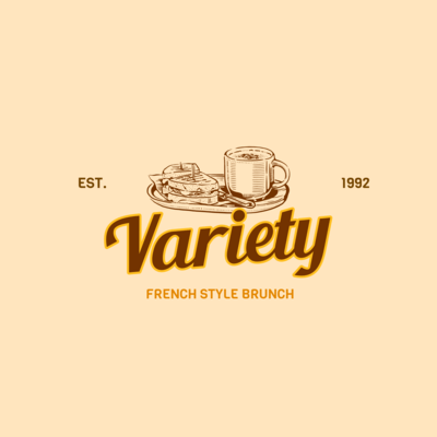 Logo Template Featuring A Fun French Fries Illustration 5579b El1 (2)