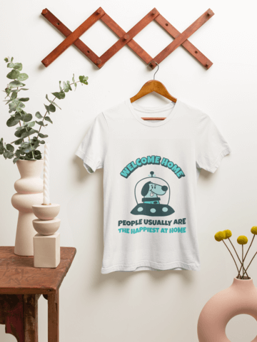 Mockup Of A Bella Canvas T Shirt On A Hanger Featuring A Rustic Setting M23495
